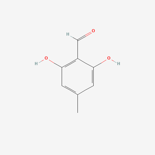526-37-4 benzaldehyde, 2,6-dihydroxy-4-methyl- chemical structure