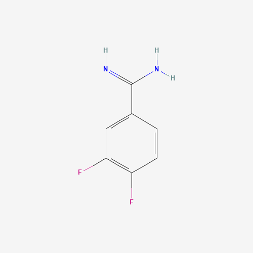 114040-50-5 benzenecarboximidamide, 3,4-difluoro- chemical structure