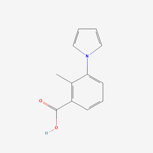 83140-96-9 benzoic acid, 2-methyl-3-(1H-pyrrol-1-yl)- chemical structure