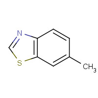 2942-15-6 benzothiazole, 6-methyl- chemical structure