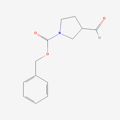 276872-86-7 Benzyl 3-formylpyrrolidine-1-carboxylate chemical structure