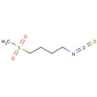 504-84-7 Butane, 1-isothiocyanato-4-(methylsulfonyl)- chemical structure