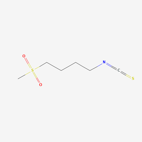 504-84-7 Butane, 1-isothiocyanato-4-(methylsulfonyl)- chemical structure