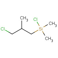 18145-83-0 chloro(3-chloro-2-methylpropyl)dimethylsilane chemical structure