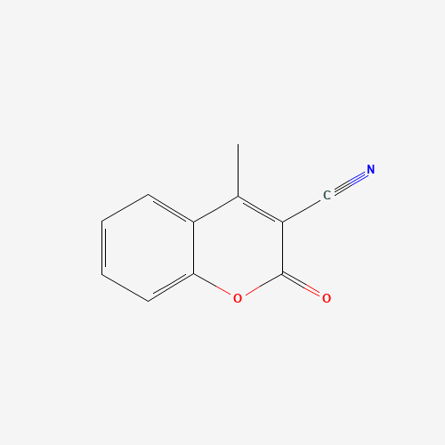 24526-69-0 coumarine, 3-cyano-4-methyl- chemical structure