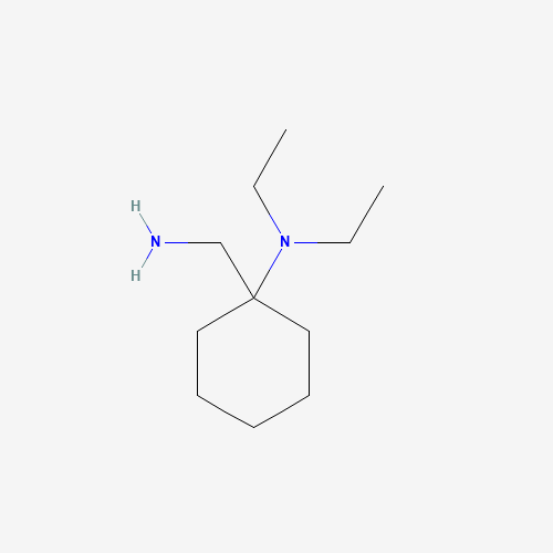 131466-47-2 cyclohexanemethanamine, 1-(diethylamino)- chemical structure