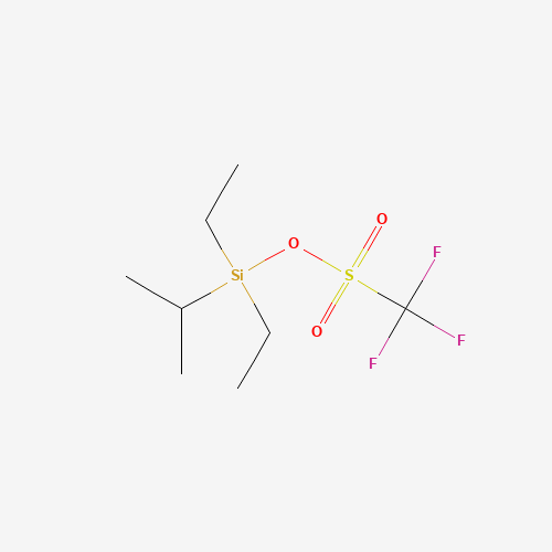 126889-55-2 Diethyl(isopropyl)silyl trifluoromethanesulfonate chemical structure