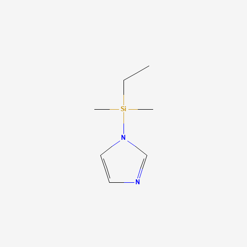 62365-34-8 dimethylethylsilylimidazole chemical structure