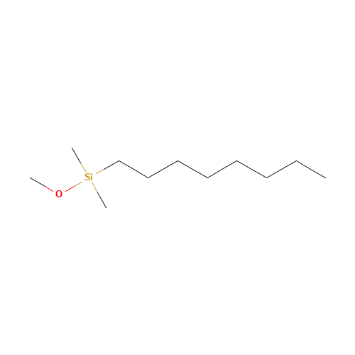93804-29-6 Dimethyloctylmethoxysilane chemical structure