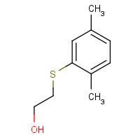 16600-60-5 Ethanol, 2-[(2,5-dimethylphenyl)thio]- chemical structure