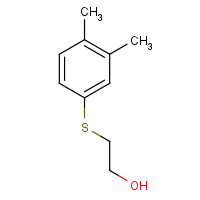 13290-28-3 Ethanol, 2-[(3,4-dimethylphenyl)thio]- chemical structure