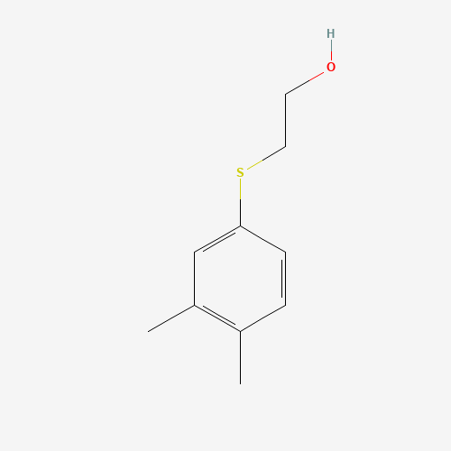 13290-28-3 Ethanol, 2-[(3,4-dimethylphenyl)thio]- chemical structure