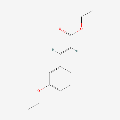 57293-23-9 Ethyl (2E)-3-(3-ethoxyphenyl)acrylate chemical structure