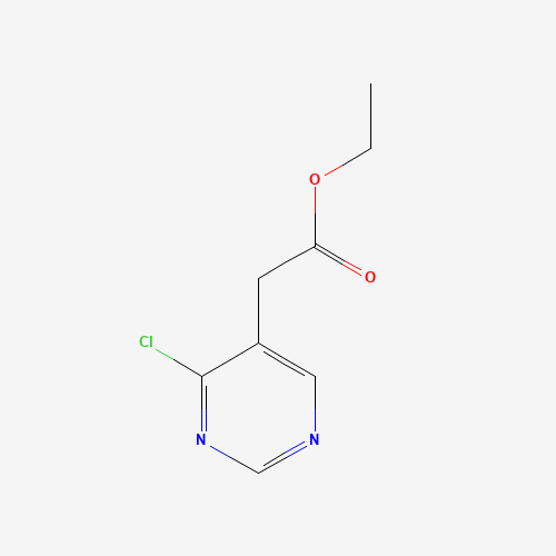 6214-47-7 Ethyl (4-chloro-5-pyrimidinyl)acetate chemical structure