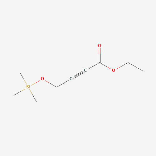122850-62-8 Ethyl 4-[(trimethylsilyl)oxy]but-2-ynoate chemical structure