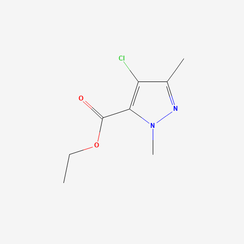 119169-63-0 Ethyl 4-chloro-1,3-dimethyl-1H-pyrazole-5-carboxylate chemical structure