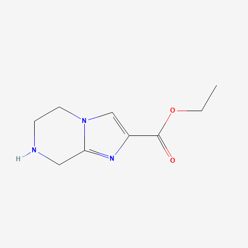 91476-82-3 Ethyl 5,6,7,8-tetrahydroimidazo[1,2-a]pyrazine-2-carboxylate chemical structure