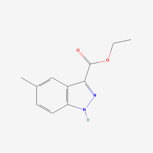 1908-01-6 Ethyl 5-methyl-1H-indazole-3-carboxylate chemical structure