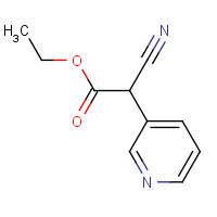 39266-24-5 Ethyl cyano(3-pyridinyl)acetate chemical structure