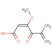 90-65-3 g-Keto-b-methoxy-d-methylene-Da-hexenoic Acid chemical structure