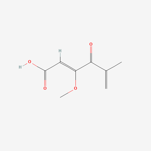 90-65-3 g-Keto-b-methoxy-d-methylene-Da-hexenoic Acid chemical structure