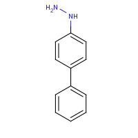 2217-77-8 Hydrazine, (4-biphenylyl)- chemical structure