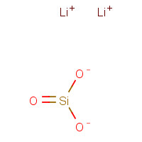 10102-24-6 lithium silicate chemical structure