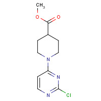 889126-33-4 Methyl 1-(2-chloropyrimidin-4-yl)piperidine-4-carboxylate chemical structure