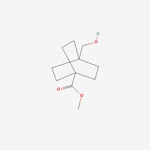 94994-15-7 methyl 4-(hydroxymethyl)bicyclo[2.2.2]octane-1-carboxylate chemical structure