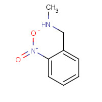 56222-08-3 methyl[(2-nitrophenyl)methyl]amine chemical structure