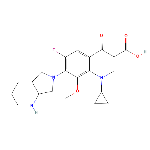 354812-41-2 Moxifloxacin chemical structure