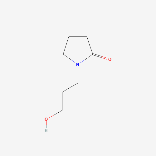 62012-15-1 N-(3-Hydroxypropyl)-2-pyrrolidone chemical structure