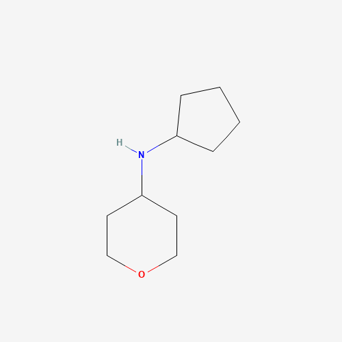 859521-03-2 N-cyclopentyltetrahydro-2H-pyran-4-amine chemical structure