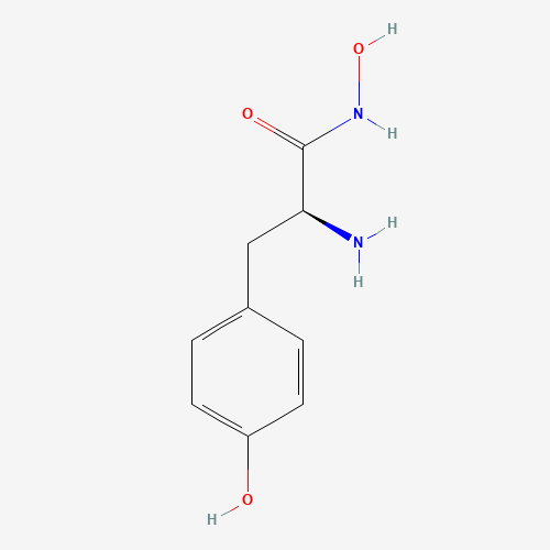 4985-42-6 N-hydroxy-L-tyrosinamide chemical structure
