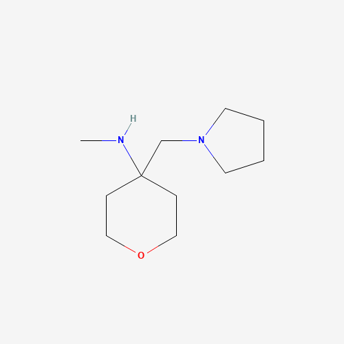 885951-12-2 N-Methyl-4-(pyrrolidin-1-ylmethyl)tetrahydro-2H-pyran-4-amine chemical structure