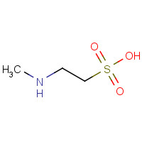 107-68-6 N-Methyltaurine chemical structure
