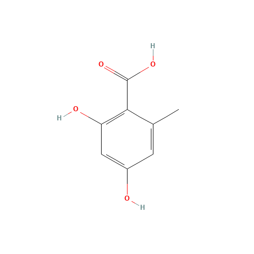 480-64-8 Orcinolcarboxylic Acid chemical structure