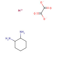 63121-00-6 Platinum(2+) ethanedioate cyclohexane-1,2-diamine (1:1:1) chemical structure