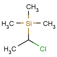 7787-87-3 (1-chloroethyl)(trimethyl)silane chemical structure