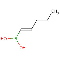 59239-44-0 (1E)-1-Penten-1-ylboronic acid chemical structure