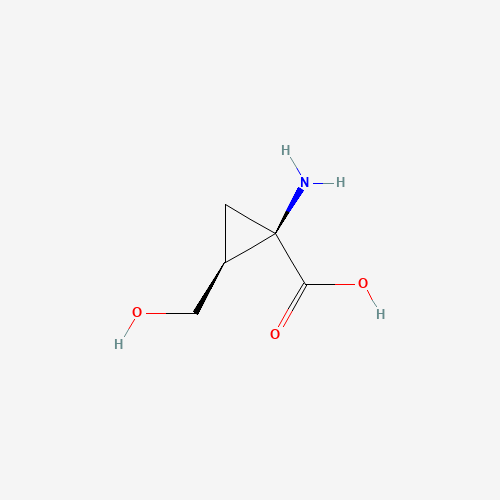 127181-31-1 (1R,2S)-1-Amino-2-(hydroxymethyl)cyclopropanecarboxylic acid chemical structure
