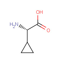 15785-26-9 (2S)-Amino(cyclopropyl)acetic acid chemical structure