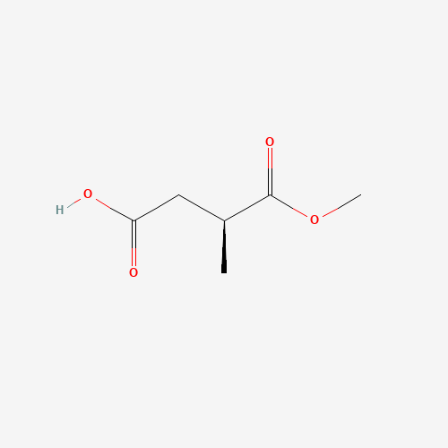 111266-16-1 (3R)-4-Methoxy-3-methyl-4-oxobutanoic acid chemical structure