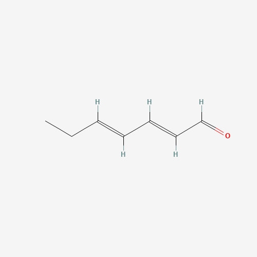 5910-85-0 (Z,E)-2,4-heptadienal chemical structure