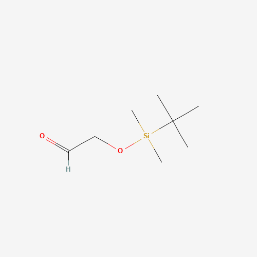 102191-92-4 {[Dimethyl(2-methyl-2-propanyl)silyl]oxy}acetaldehyde chemical structure