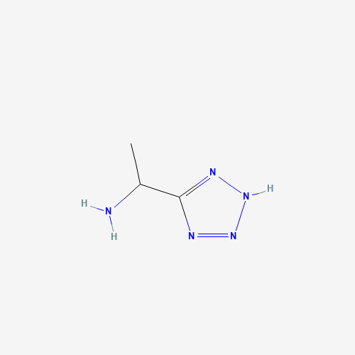 33876-24-3 1-(2H-Tetrazol-5-yl)ethanamine chemical structure