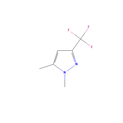 79080-31-2 1,5-Dimethyl-3-(trifluoromethyl)-1H-pyrazole chemical structure