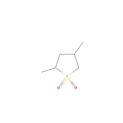 1003-78-7 2,4-dimethyltetrahydrothiophene 1,1-dioxide chemical structure