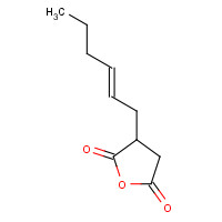 10500-34-2 2,5-Furandione, 3-(2-hexenyl)dihydro- chemical structure
