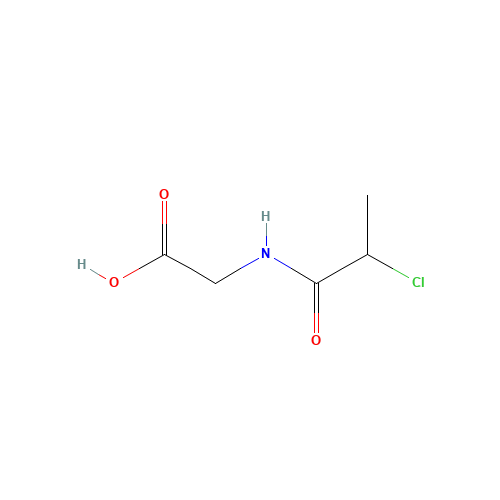 85038-45-5 2-Chloropropionylglycine chemical structure
